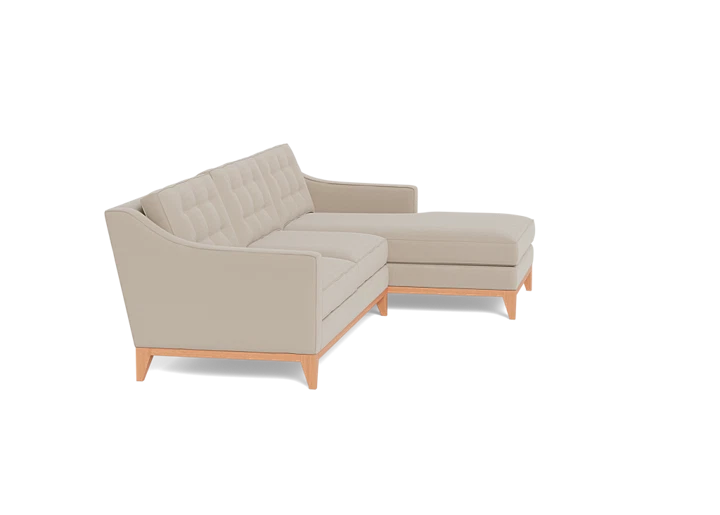 Lawson Refined Mid-Century Sofa Chaise – Perch Furniture